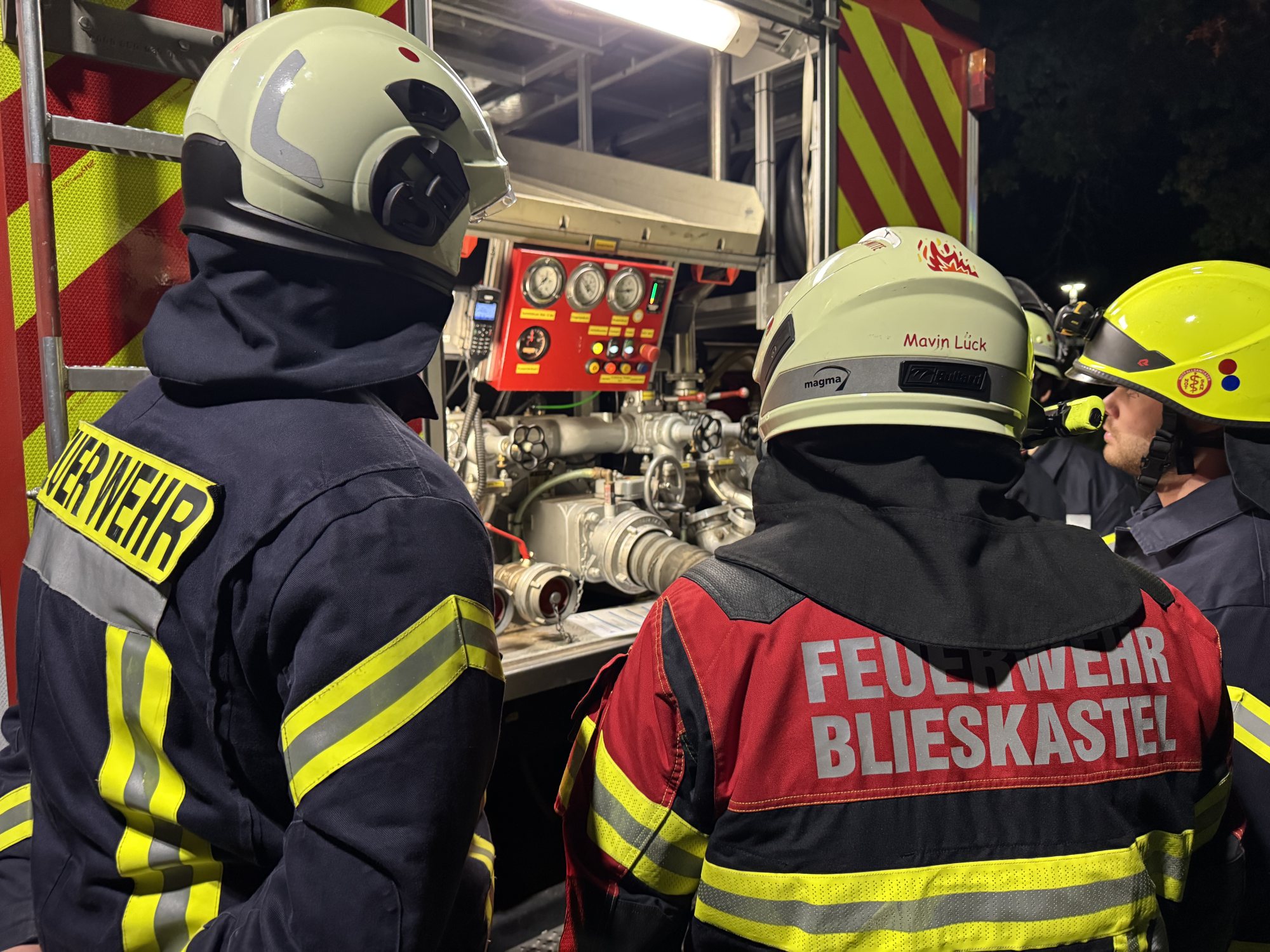 Kreisweiter Lehrgang: Neue Maschinisten im Saar-Pfalz-Kreis