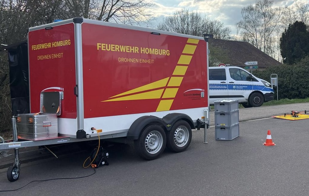 Anhänger Drohneneinheit